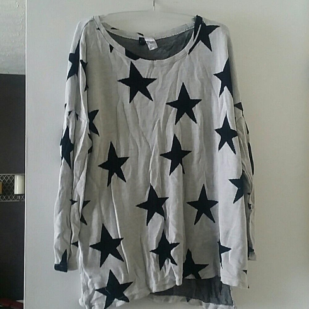 Star Oversized Sweater